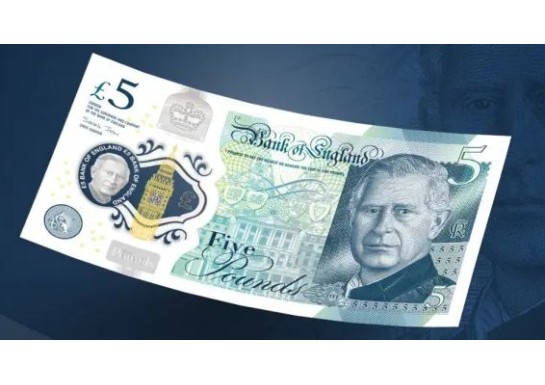 BANK OF ENGLAND SHOWED THE NEW KING CHARLES III BANK NOTES